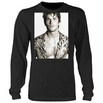 Christian Bale Men's Heavy Long Sleeve TShirt