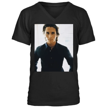 Christian Bale Men's V-Neck T-Shirt