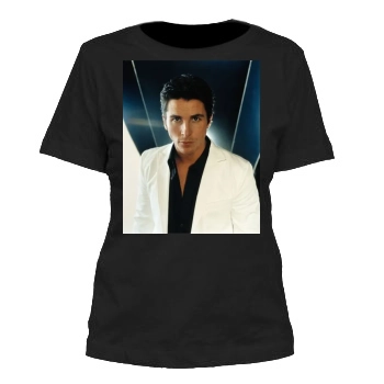 Christian Bale Women's Cut T-Shirt