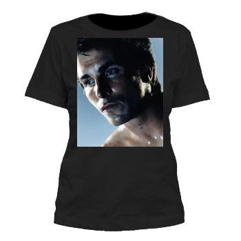 Christian Bale Women's Cut T-Shirt