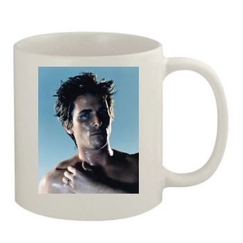 Christian Bale 11oz White Mug