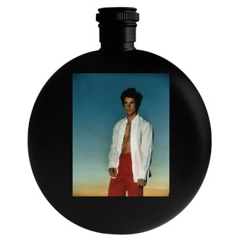 Christian Bale Round Flask