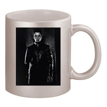 Christian Bale 11oz Metallic Silver Mug