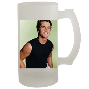 Christian Bale 16oz Frosted Beer Stein