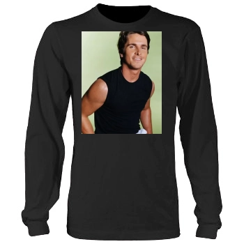 Christian Bale Men's Heavy Long Sleeve TShirt