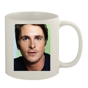 Christian Bale 11oz White Mug