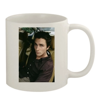 Christian Bale 11oz White Mug