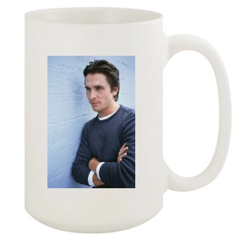 Christian Bale 15oz White Mug