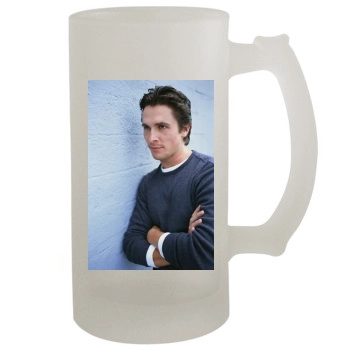 Christian Bale 16oz Frosted Beer Stein