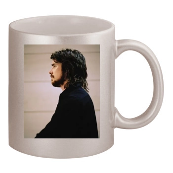 Christian Bale 11oz Metallic Silver Mug