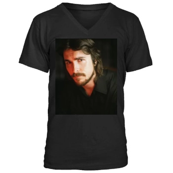 Christian Bale Men's V-Neck T-Shirt