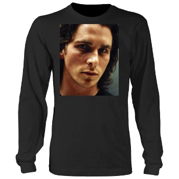 Christian Bale Men's Heavy Long Sleeve TShirt