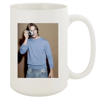 Christian Bale 15oz White Mug