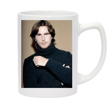 Christian Bale 14oz White Statesman Mug