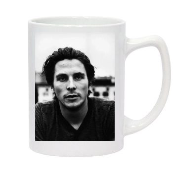 Christian Bale 14oz White Statesman Mug