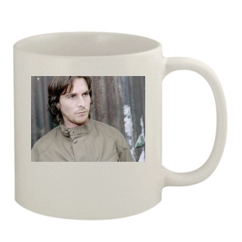 Christian Bale 11oz White Mug