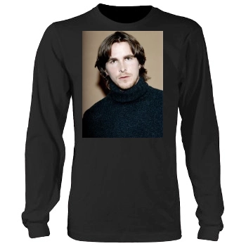 Christian Bale Men's Heavy Long Sleeve TShirt