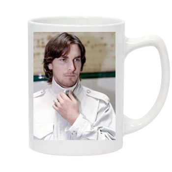 Christian Bale 14oz White Statesman Mug