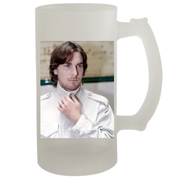 Christian Bale 16oz Frosted Beer Stein