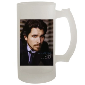 Christian Bale 16oz Frosted Beer Stein