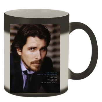 Christian Bale Color Changing Mug