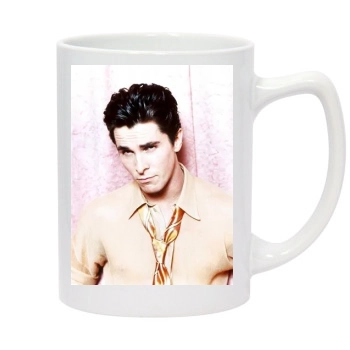 Christian Bale 14oz White Statesman Mug