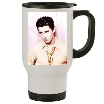 Christian Bale Stainless Steel Travel Mug