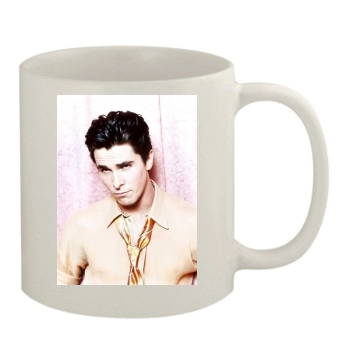 Christian Bale 11oz White Mug