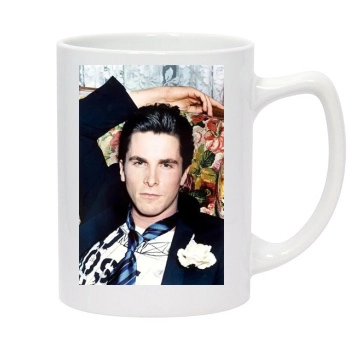 Christian Bale 14oz White Statesman Mug