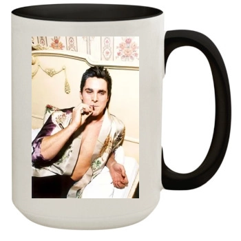 Christian Bale 15oz Colored Inner & Handle Mug