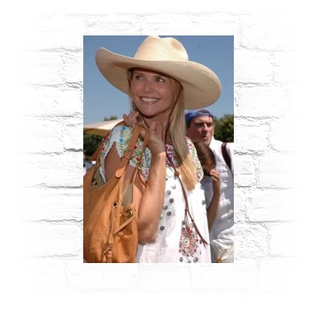 Christie Brinkley Metal Wall Art