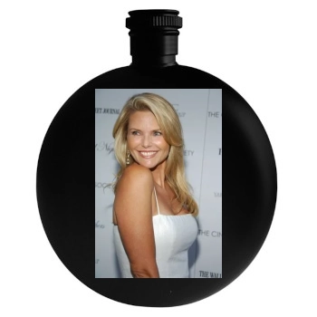 Christie Brinkley Round Flask