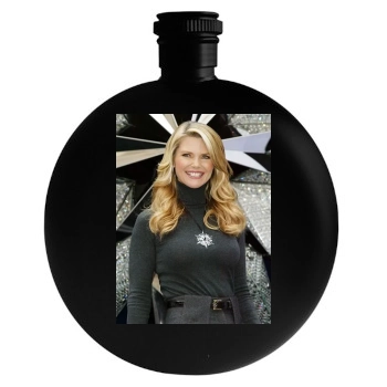 Christie Brinkley Round Flask