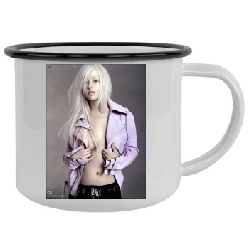 Christina Aguilera Camping Mug