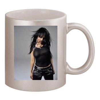 Christina Aguilera 11oz Metallic Silver Mug