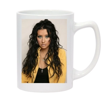 Christina Aguilera 14oz White Statesman Mug