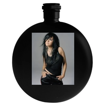 Christina Aguilera Round Flask