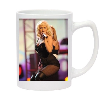 Christina Aguilera 14oz White Statesman Mug