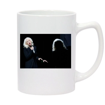 Christina Aguilera 14oz White Statesman Mug