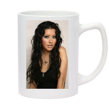 Christina Aguilera 14oz White Statesman Mug