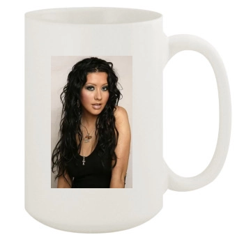 Christina Aguilera 15oz White Mug