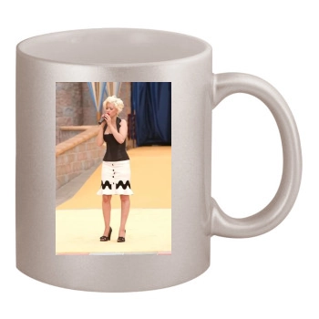 Christina Aguilera 11oz Metallic Silver Mug