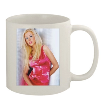 Christina Aguilera 11oz White Mug