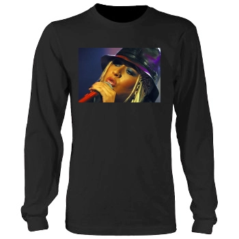 Christina Aguilera Men's Heavy Long Sleeve TShirt