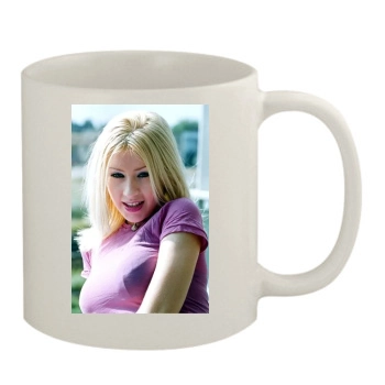 Christina Aguilera 11oz White Mug