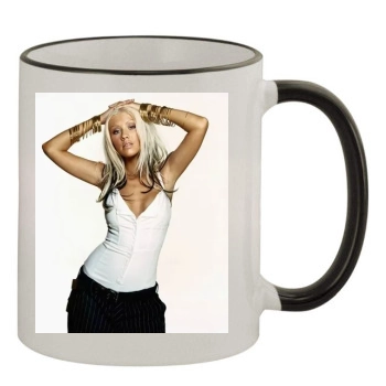 Christina Aguilera 11oz Colored Rim & Handle Mug