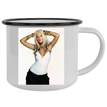 Christina Aguilera Camping Mug