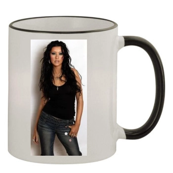 Christina Aguilera 11oz Colored Rim & Handle Mug