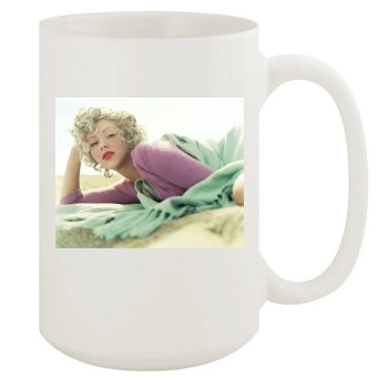 Christina Aguilera 15oz White Mug