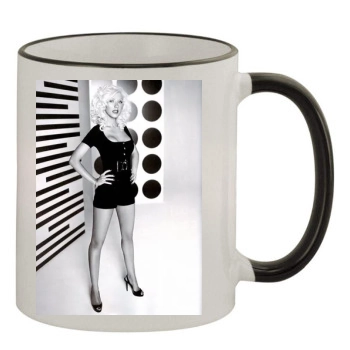 Christina Aguilera 11oz Colored Rim & Handle Mug